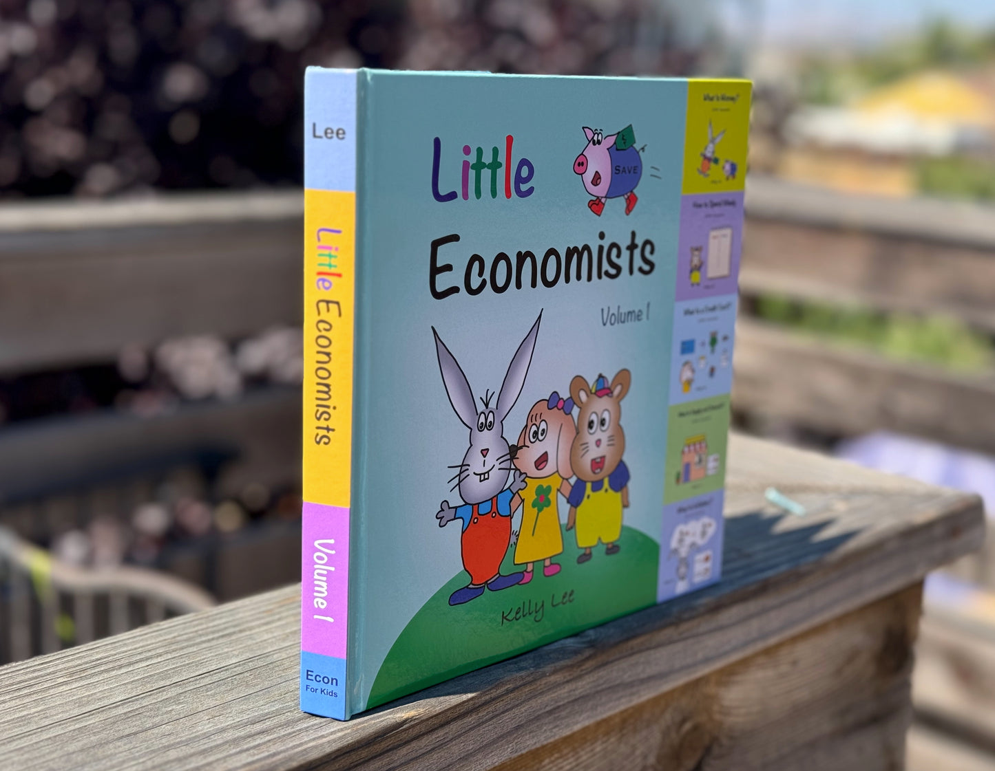 Little Economists Volume 1 Side View